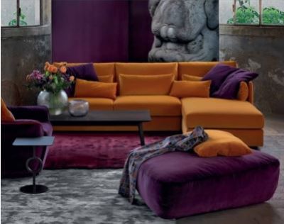 Модульный диван, Коллекция Palomba, Italia Shan, Swan Italia