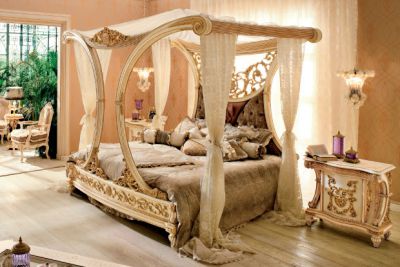 Кровать, Коллекция Raffles, 6008/BSK, Riva Mobili d'Arte