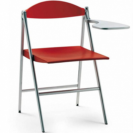 Складной стул со столиком Donald от Poltrona Frau