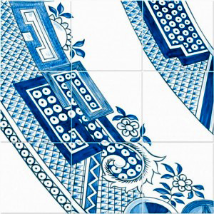 Bardelli Декор (1сет-9шт) 60x60 Blue Willow 10 BE