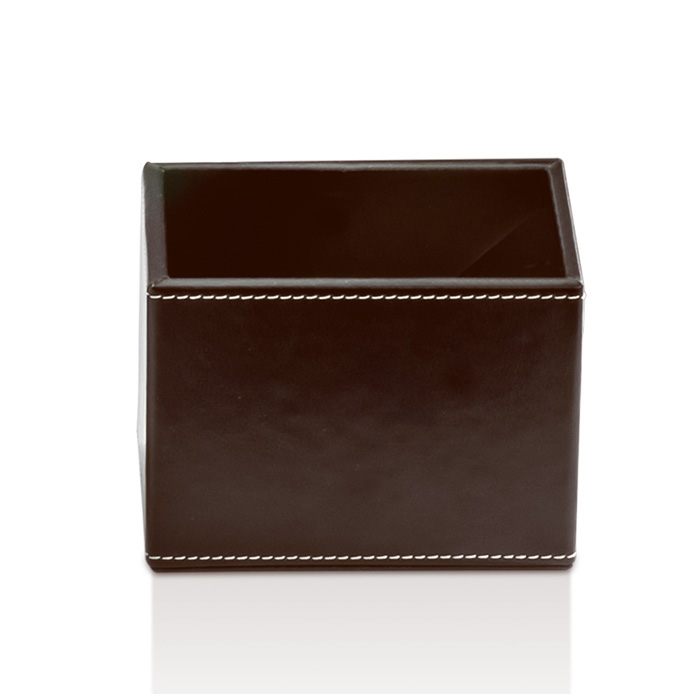 Decor Walther Brownie UB Универсальная коробка 11.5x8см, цвет: темно-коричневая кожа