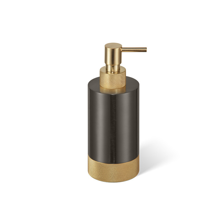 Decor Walther Club SSP1 Дозатор для мыла, настольный, цвет: темная бронза / золото матовое