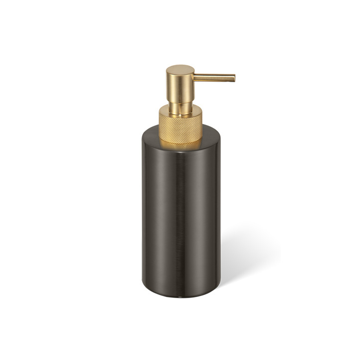Decor Walther Club SSP3 Дозатор для мыла, настольный, цвет: темная бронза / золото матовое