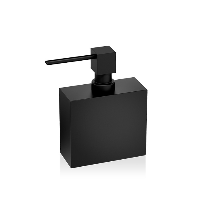 Decor Walther Cube DW 470 Дозатор для мыла, настольный, цвет: матовый черный