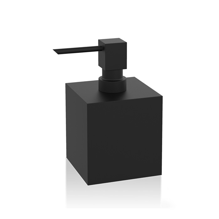 Decor Walther Cube DW 475 Дозатор для мыла, настольный, цвет: черный матовый