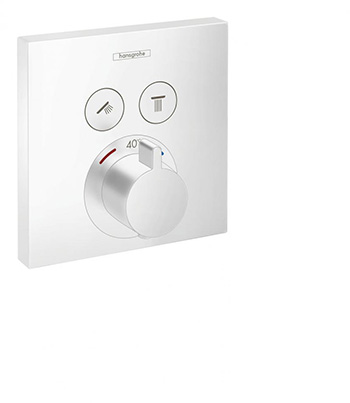 Термостат hansgrohe ShowerSelect скрытого монтажа, для 2 потребителей 15763700