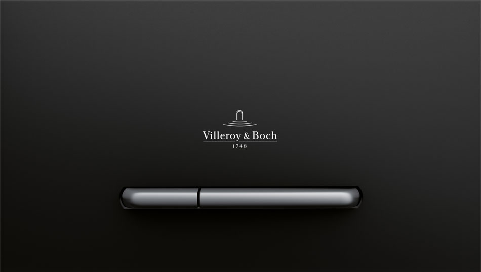 Villeroy&Boch ViConnect 922160RB Кнопка черное стекло