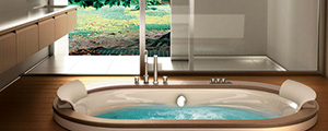 Встроенная ванна с гидромассажем 9F43-536 Jacuzzi OPALIA WOOD