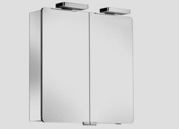 Зеркальный шкаф KEUCO Elegance New 21602 171301  700*760*169мм с подсветкой