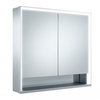 Зеркальный шкаф с подсветкой Keuco Royal Lumos 14302 171301 80х73,5х16,5 с подсветкой белый