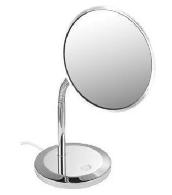 Зеркало косметическое Keuco Kosmetikspiegel 17677 019000 настольное 20,7 х h43 см хром
