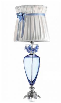 Настольная лампа, Коллекция Amarillis, 1850/KR/BLU, Il Paralume Marina
