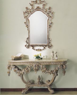 Конcольный стол с зеркалом, FRM53, Francesco Molon