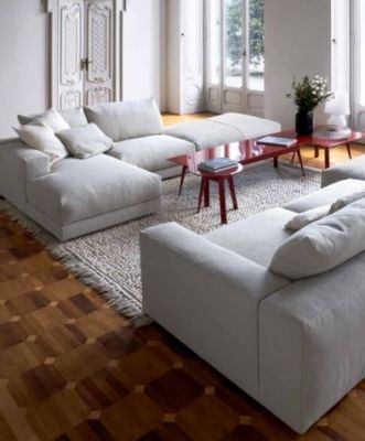 Модульный диван, Коллекция Palomba, Hills Extended version, Swan Italia