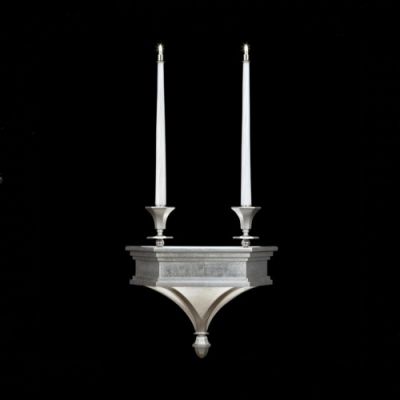 Fine Art Lamps Candlelight 21st Century Silver 805250-2-03