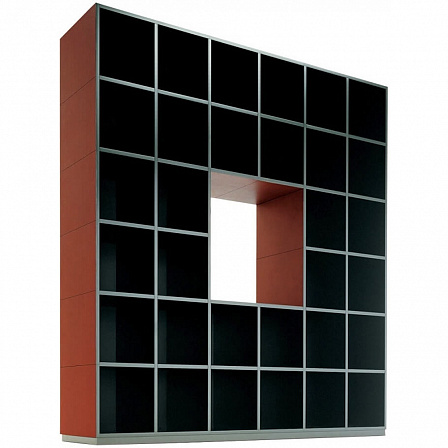 Стеллаж/библиотека C.E.O. Cube Cabinet от Poltrona Frau