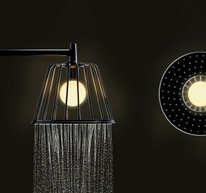Axor LampShower Душевая лейка со светильником, настенный монтаж, хром