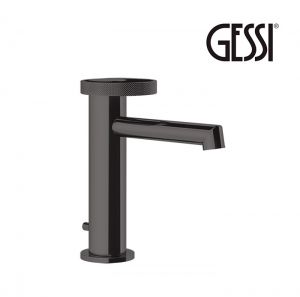 GESSI Anello 63301.706 - Смеситель для раковины | Black Metal PVD (черный хром полированный)