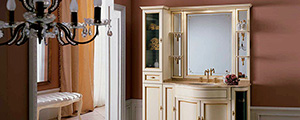 Комплект мебели для ванной комнаты Comp.n.28 Eurodesign IL Borgo Gold&Silver