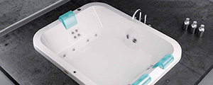 Встроенная ванна с годромассажем 9443-681 Jacuzzi Aquasoul Extra