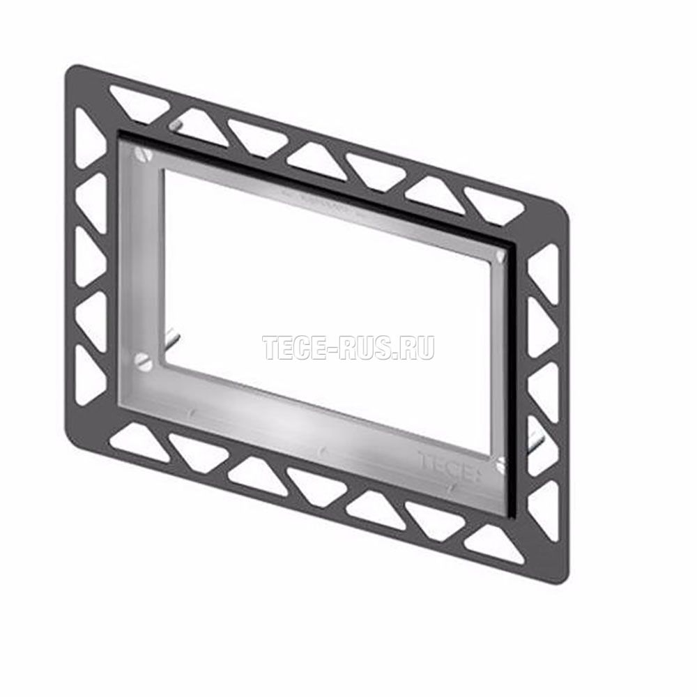 Монтажная рамка для установки стеклянных панелей TECEloop или TECEsquare на уровне стены металлическая, 9240644 (9&nbsp;240&nbsp;644)