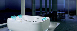 Напольная ванна с гидромассажем 9443-590A Jacuzzi Aquasoul Extra
