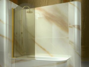 Шторка на ванну, серия Gold, Vismaravetro