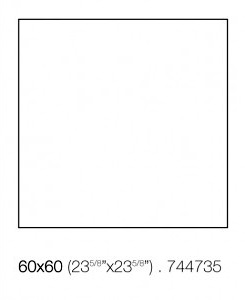 REX Visions by rex Керамогранит 60x60 (2шт.-0,72мкв.), White 20 mm Grip