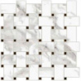 Sant'Agostino MARMOCREA Мозаика на сетке 30x30 (6шт-0,54мкв), Sole (rett kry)