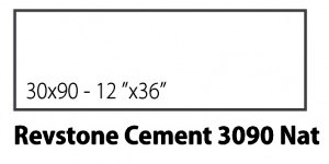 Sant'agostino REVSTONE Керамогранит 30x90 (3шт-0,81мкв), Cement (rett)