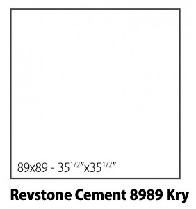 Sant'agostino REVSTONE Керамогранит 89x89 (1шт-0,79мкв), Cement (rett)