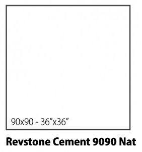 Sant'agostino REVSTONE Керамогранит 90x90 (1шт-0,81мкв), Cement (rett)