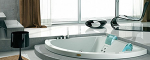 Встроенная ванна с гидромассажем 9443-695 Jacuzzi Aquasoul Corner155