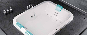 Встроенная ванна с гидромассажем 9443-589 Jacuzzi Aquasoul Extra